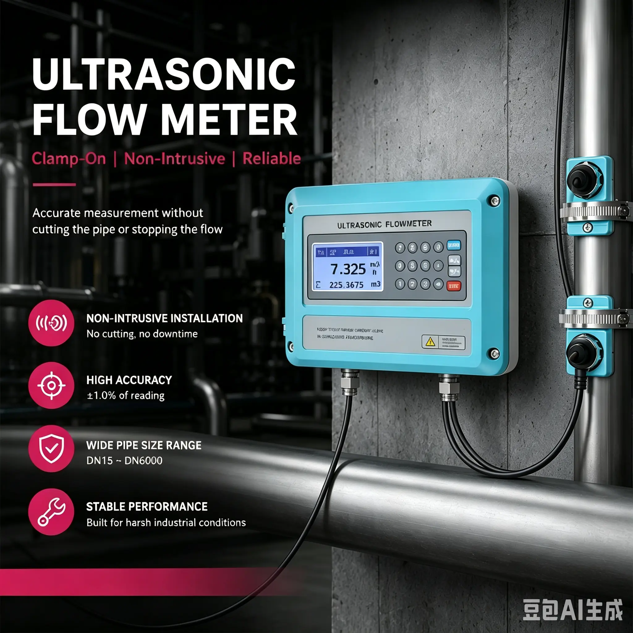 Where Should You Install a Clamp-On Ultrasonic Flow Meter?